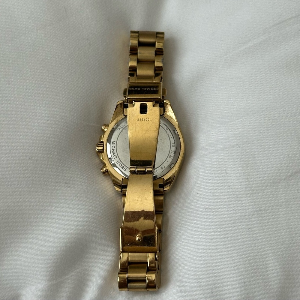 Michael Kors Gold Chronograph Watch - Picture 6 of 7